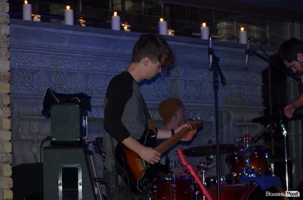 Вперше у Луцьку виступив рок-гурт «Bahroma».ФОТО