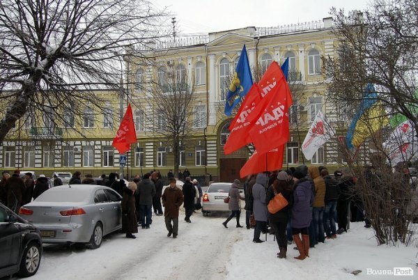 Опозиція ганьбила прокуратуру Волині через Тимошенко. ФОТО