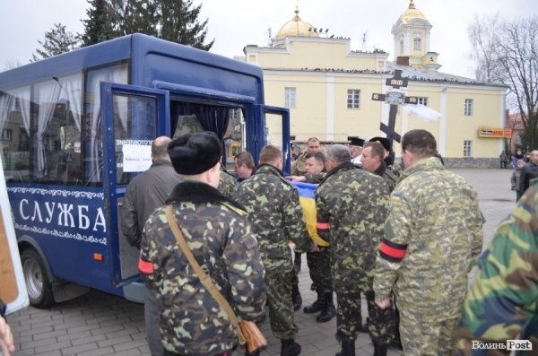 У Луцьку прощалися із двома загиблими бійцями АТО. ФОТО