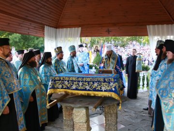 У монастирі під Луцьком відбулось успенське паломництво