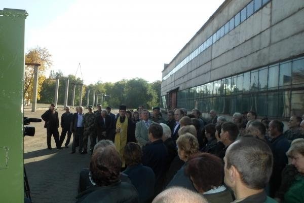 Із Ковеля в зону АТО відправили бронемашину. ФОТО