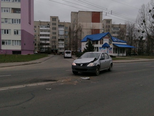 У Луцьку трапилася ДТП біля проблемного пішохідного переходу