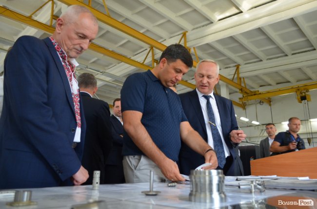 Як Прем’єр-міністр «інспектував» луцький «Мотор». ФОТО