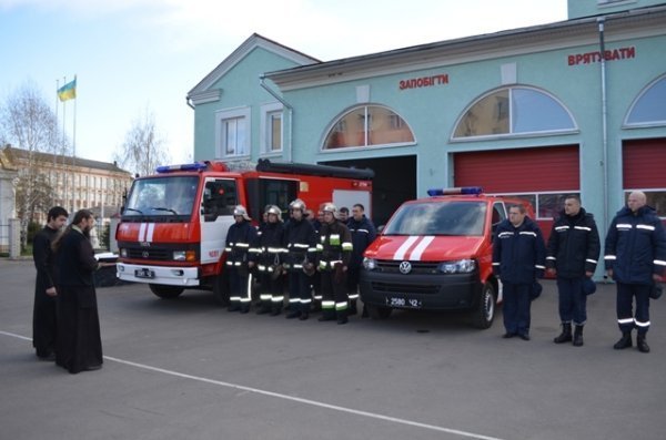 У Луцьку - нові пожежні. ФОТО