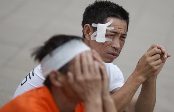 В Китаї кількість жертв вибуху - більше 100 осіб. ФОТО