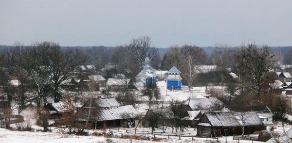 Красиві фото зими у волинському Поліссі 
