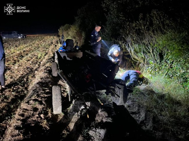 Волинянина, який поїхав до лісу на тракторі і не повернувся, знайшли мертвим