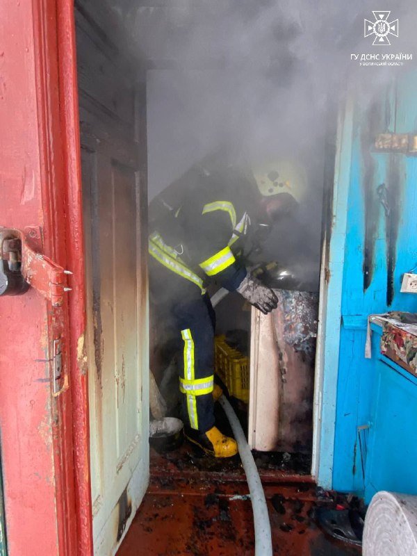 На Волині горів житловий будинок: у пожежі загинув 60-річний чоловік