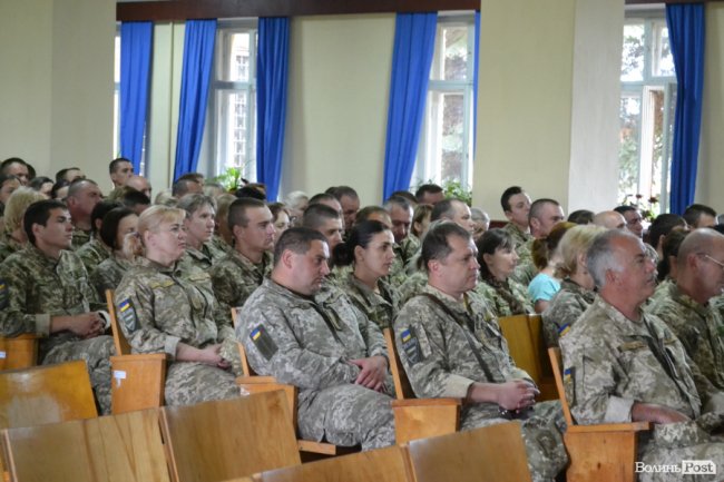 Віце-прем'єр-міністерка зустрілася з військовими на Волині. ФОТО