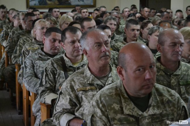 Віце-прем'єр-міністерка зустрілася з військовими на Волині. ФОТО