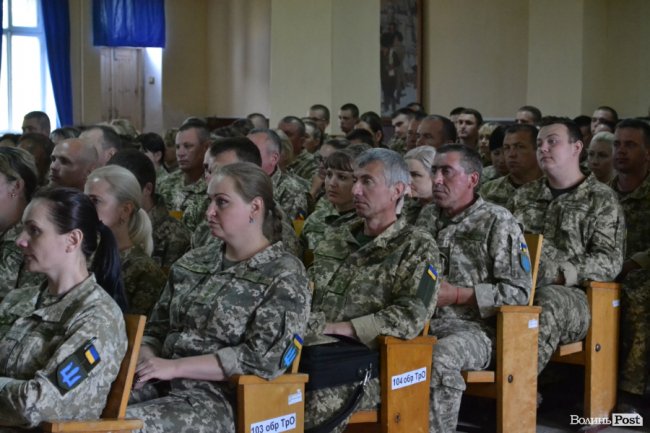 Віце-прем'єр-міністерка зустрілася з військовими на Волині. ФОТО