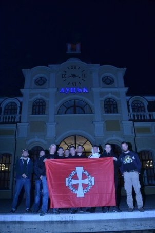 Волинська чота перед відправленням на Схід