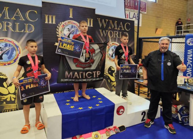 Волиняни привезли численні нагороди з чемпіонату Європи 