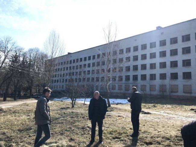 Недобудоване терапевтичне відділення Горохівської ЦРЛ