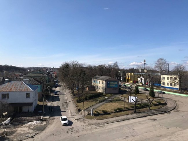 Вигляд з даху кінотеатру