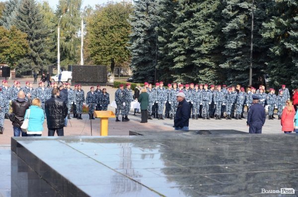 Майбутніх правоохоронців посвятили в ліцеїсти. ФОТО