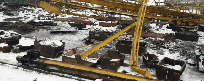 Стріла крана розчавила жінку