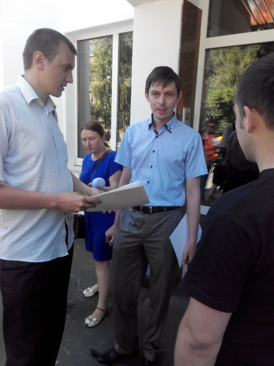 Під МВС - пікет волинян. ФОТО