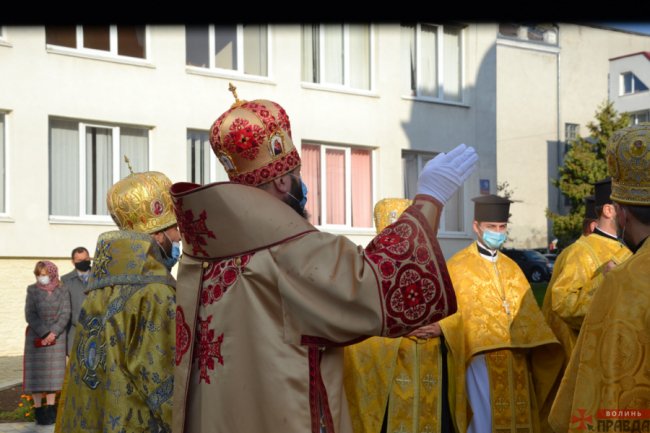 У Луцьку освятили університетський храм Святої Софії. ФОТО