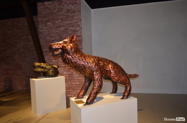У Луцьку відкрилася постійна виставка кованих скульптур. ФОТО
