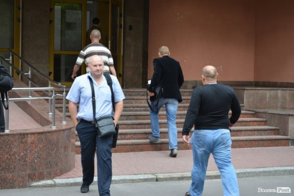 У Луцьку пікетували міліцію через «яєчний замах» на Гунчика