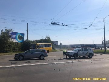 На виїзді з Луцька – ДТП з потерпілими