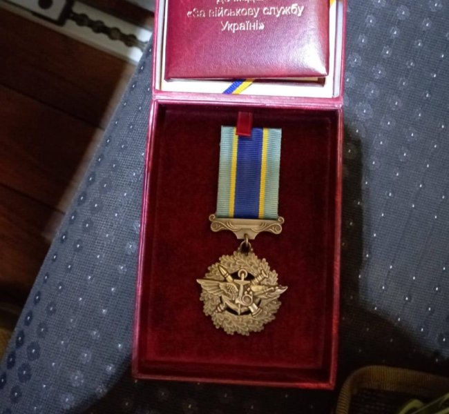 Прикордонник з Волині отримав державну нагороду