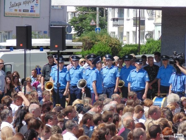 Громадська панахида за воїнами 51-ої бригади в Луцьку. ФОТО