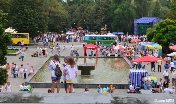 Як Луцьк гуляв День Незалежності. ФОТО 