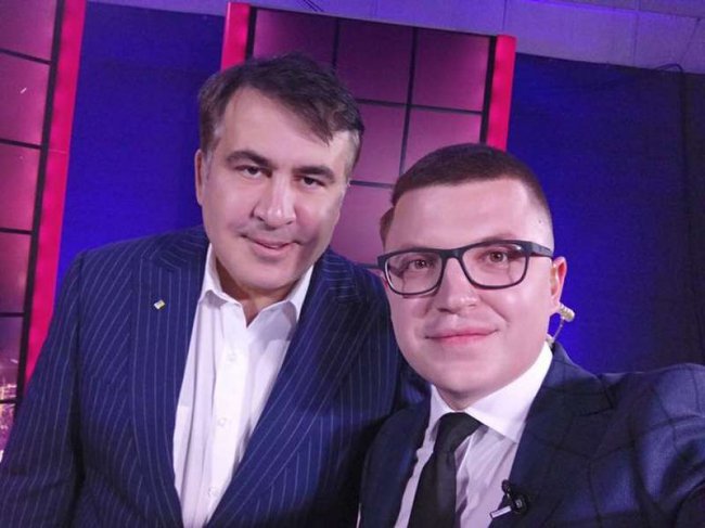 Тарас Шкітер з Михайлом Саакашвілі