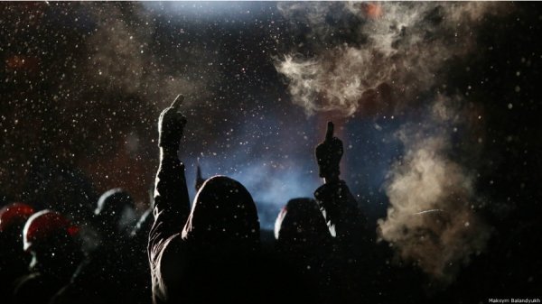 Сутички на Грушевського. ФОТО