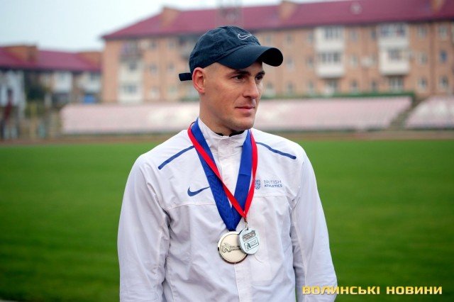 Волинянину вручили срібну медаль Кубку Європи, вдібрану у росіянина за допінг 