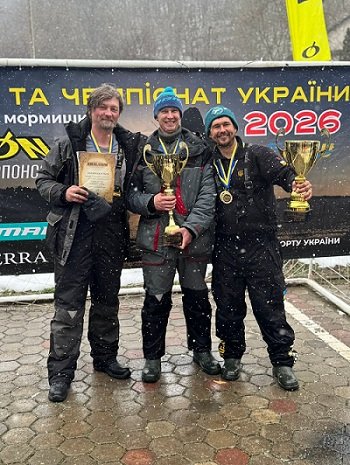 Волиняни перемогли на чемпіонаті України з риболовлі з криги