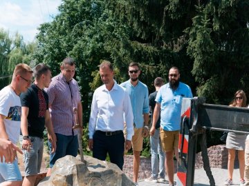 У Володимирі-Волинському відтепер є свій «меч-ескалібур».ФОТО 