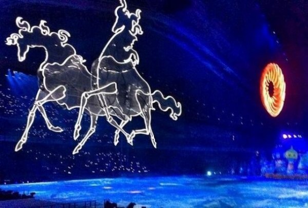 Репетиція відкриття Олімпіади в Сочі. ФОТО. ВІДЕО