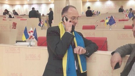 У Грузії підтримали Євромайдан. ФОТО. ВІДЕО