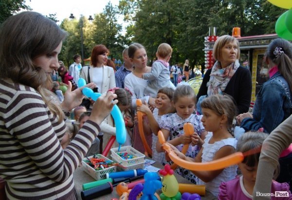 Дитяче екологічне містечко в Луцьку. ФОТО
