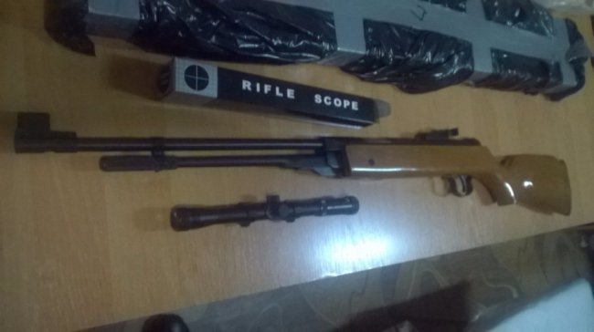 В «Устилузі» прикордонники виявили пістолет та гвинтівку