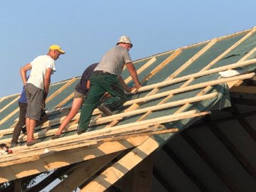 Волиняни відбудовують село на Херсонщині: показали результати за місяць роботи. ФОТО