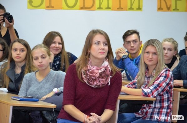 Женя Галич з «O.Torvald» розповів студентам про секс, наркотики, рок-н-рол