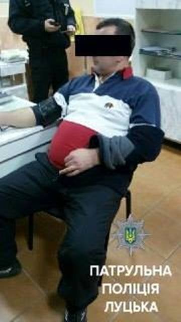 На Волині п’яний водій обганяв патрульних і скоїв аварію