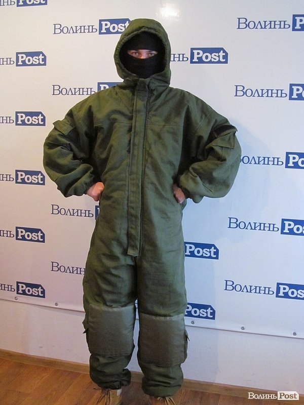 Волинські «народні умільці» розробили новий термокомбінезон. ФОТО