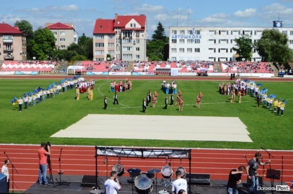 Чемпіонат України з легкої атлетики у Луцьку. Відкриття. ФОТО