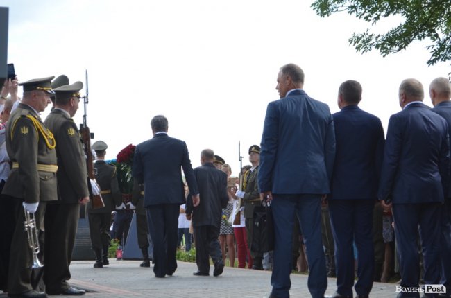 Візит Порошенка на Волинь: як це було. ФОТО