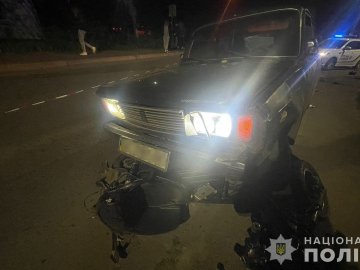 На Волині п'яний водій збив 16-річного скутериста