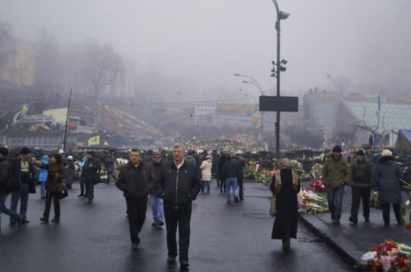 Ранковий Майдан в Києві. ФОТО