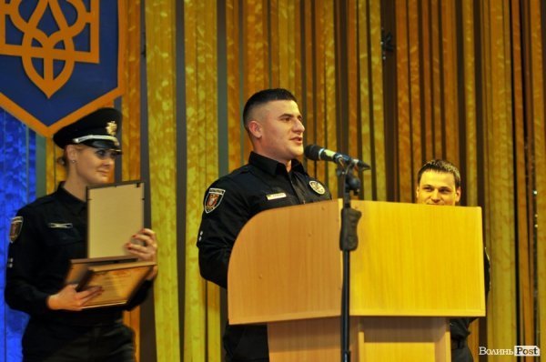 Фото з першого «дня народження» патрульної поліції Луцька