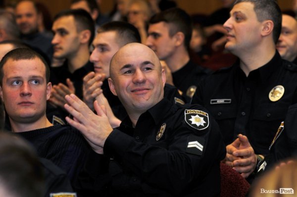 Фото з першого «дня народження» патрульної поліції Луцька