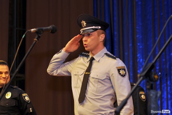 Фото з першого «дня народження» патрульної поліції Луцька