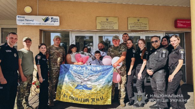 У волинського воїна народилась донечка